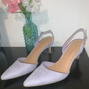 Lavender Size 8 1/2 Christian Siriano heels.